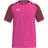 Erima Maillot Wings Manches Courtes Rose Glo/bordeaux - XXXL
