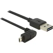 DeLOCK 83849 câble USB USB 2.0 0,5 m USB A Micro-USB B Noir