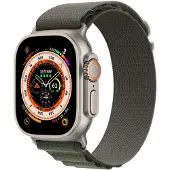 Apple Watch Ultra 49 mm Boucle Alpine Vert S
