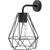 Nova Luce Applique murale Isidora noir
