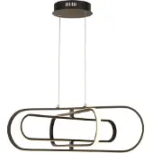Searchlight Lampe suspendue noire élégante Clip