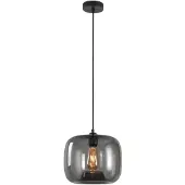 Artdelight Lampe suspendue Preston verre gris Ø 28cm