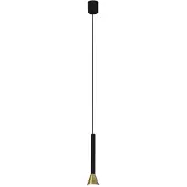 Faro Lampe LED suspendue DANKA 6W 3000K or satiné, noir