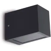 Faro Applique extérieure LACRE IP54 gris foncé