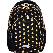 Astrabag Sac à dos scolaire à 3 compartiments Golden Teddy AB330