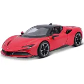 Bburago Ferrari Sf90 Stradale 1:24 Car Rouge Enfants