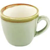 Olympia Tasses à expresso Kiln | Vert mousse | 8,5 cl | 6 pièces