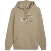 Puma Ess+ Camo Hoodie Beige M Homme