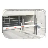 DANCOP Miroir de circulation H400xL600mm plastique,blanc 15m