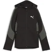 Puma Evostripe Dk Full Zip Sweatshirt Noir 5-6 Years Enfants