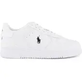 Ralph Lauren Baskets basses 'Masters Court' noir / blanc