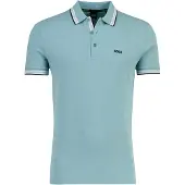 HUGO BOSS pour homme. 50469055 Polo bleu Paddy (XXL), Casuel, Coton, Manche courte