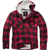 Brandit Veste mi-saison rouge clair / rouge chiné / noir