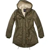 Brandit Parka mi-saison caramel / olive