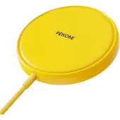 WEKOME Chargeur inductif de la série Tint - MagSafe 15 W (15 W), Chargeur sans fil, Jaune