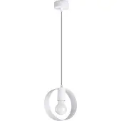 Sollux Lampe pendante TITRAN 1 biała 1xE27 15W acier 120x18x18cm