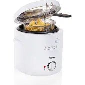 Tristar Friteuse FR-6941 - Contenance 1,5 L - Paroi Cool Touch - Blanc