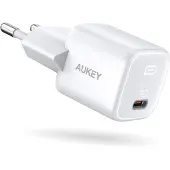 Aukey Mini chargeur USB C Power Delivery 20W blanc