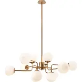 Maytoni MOD221-PL-12-G, 12 ampoule(s), E14, IP20, blanc