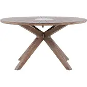 Venture Home Rosario table de jardin Ø140 marron.