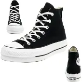 Converse Baskets hautes 'CHUCK TAYLOR ALL STAR' noir / blanc