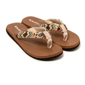Brasileras Inca Flip Flops Marron EU 36 Femme