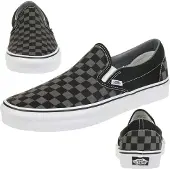 Vans Chaussure basse 'Classic' gris / noir / blanc