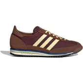 Adidas Baskets basses 'SL 72' ivoire / marron châtaigne / lie de vin