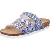 Rohde Mule 'Alba' bleu / marron / rouge / blanc
