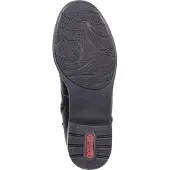 Rieker Bottines à lacets noir