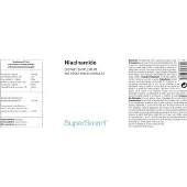 SuperSmart Niacinamide Vitamin B3 Dietary Supplement - 180 Gél. Vég.