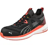 Puma Chaussures de sécurité Turbo noir/rouge basses S1PS conformes à la norme EN ISO 20345:2022 S1PS ESD FO HRO SR noir Taille 45