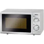 Amica MW 13152 Si Four à micro-ondes sur pied argent, Couleur:Argent