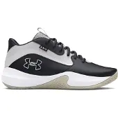 Under Armour UA Lockdown 7 Chaussures de basket unie 3028512 002 noir/gris , Taille:45 EU