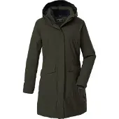 Killtec Kow 18 Wmn Prk Dunkeloliv Dunkeloliv 46
