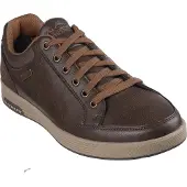 SKECHERS Baskets basses 'Sparkman' brun foncé