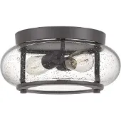QUOIZEL Plafonnier Elstead Trilogy E27 double, bronze antique