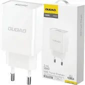 Dudao A4Eu Chargeur réseau Usb-A 2.1A - Blanc