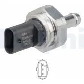 Delphi Capteur De Pression D'echappement Bmw 114D, X6 Xdrive 40D 04-
