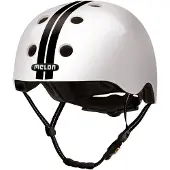 Melon Helmets Casque Melon - Droit Noir Blanc XL-XXL