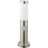 Globo Lampe de jardin Boston Led Acier inoxydable avec blanc et capteur