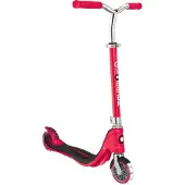 Globber Flow 125, trottinette, rouge, pour enfant, taille unique