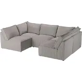 Wintech Charles - Canapé d’angle modulaire U-Poso 3