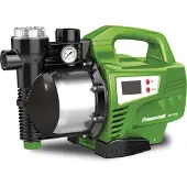 Cleancraft Gartenpumpe GP 1105S für Klarwasser, Trockenlaufschutz, LCD-Anzeige