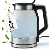 ProfiCook PC-WK 1215 G - 1,7 l - 2200 W - Transparent - Verre - Edelstahl - Wasserstandsanzeige
