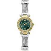 GUESS Montre-bracelet pour femme MINI SOHO GW1076L3 en acier inoxydable