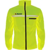 Zeus Hommes Veste running réfléchissante jaune