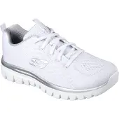 SKECHERS Baskets basses 'Graceful - Get Connected' blanc