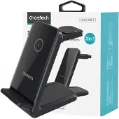Choetech T608 15W 3W Station de recharge par induction - Noir