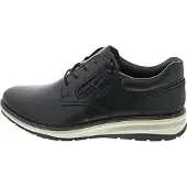 Rieker Chaussure à lacets 'Schnürschuh Herren 14706 00 Glattleder in schwarz' noir